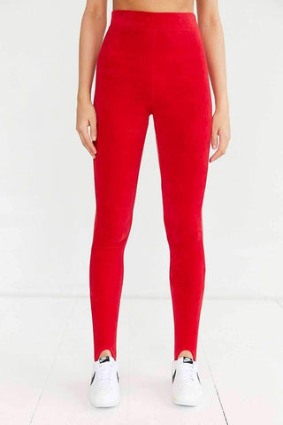 Image of Stirrup Velour Legging