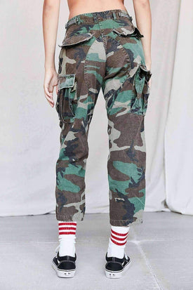 Vintage Stonewashed Camo Surplus Pant