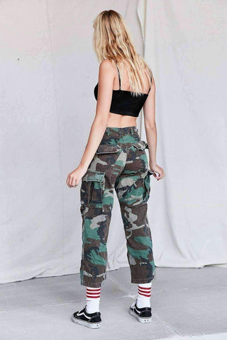 Image of Vintage Stonewashed Camo Surplus Pant