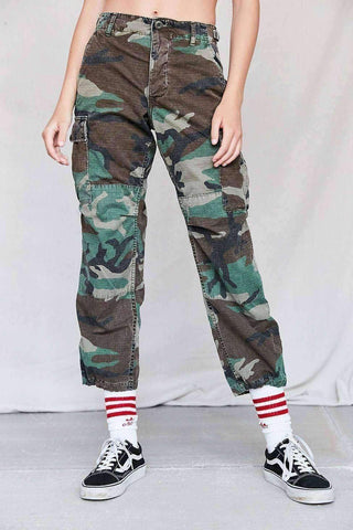 Image of Vintage Stonewashed Camo Surplus Pant