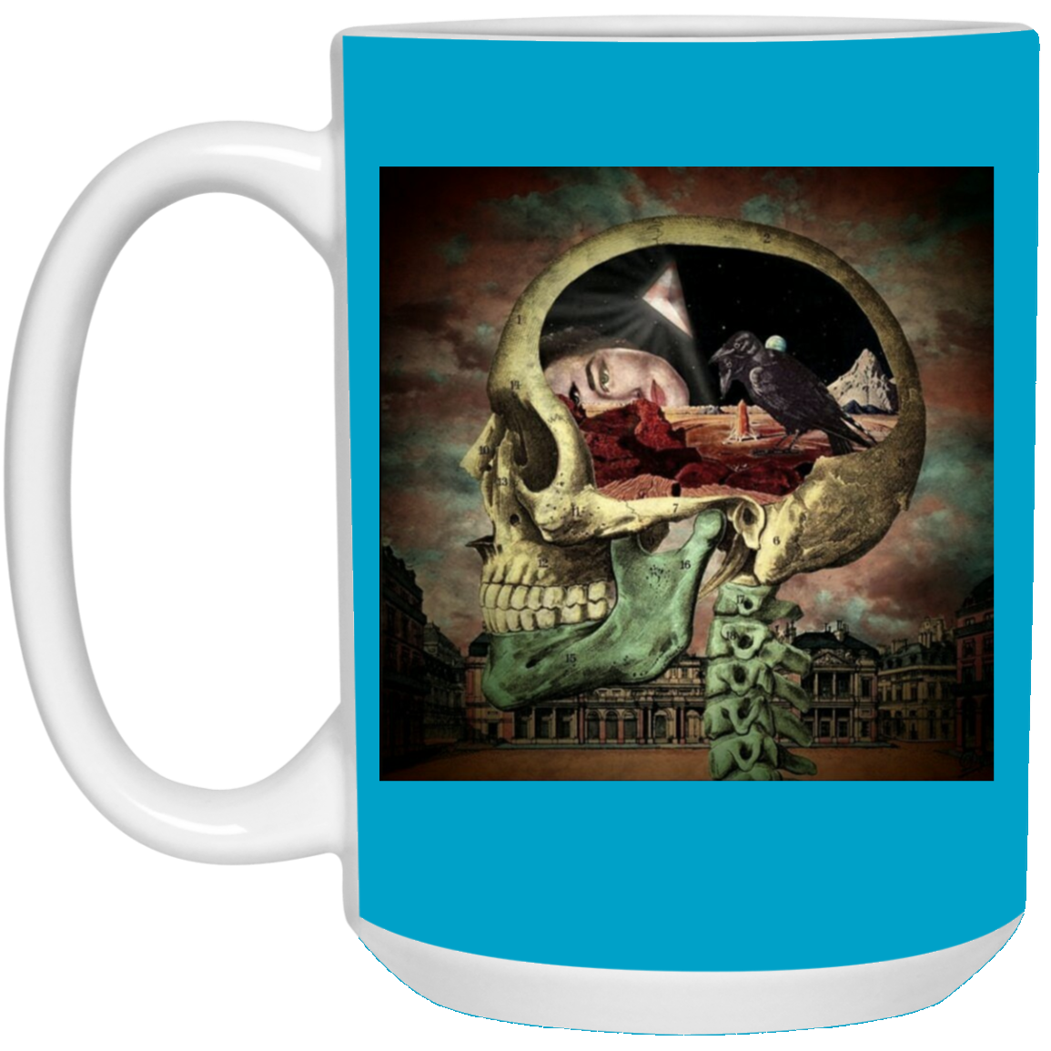 Customcat Test 1 - 21504 15 oz. White Mug