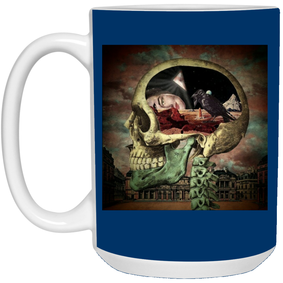 Customcat Test 1 - 21504 15 oz. White Mug